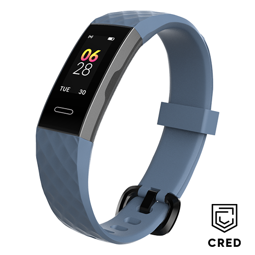 Noise ColorFit 2 Smart Fitness Band - Twilight Blue - Cred Exclusive