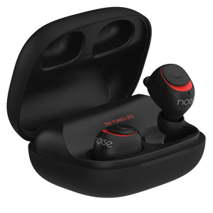 Noise Shots X5 CHARGE Truly Wireless Bluetooth Earbuds Earphones with Charging Case - Hot Black