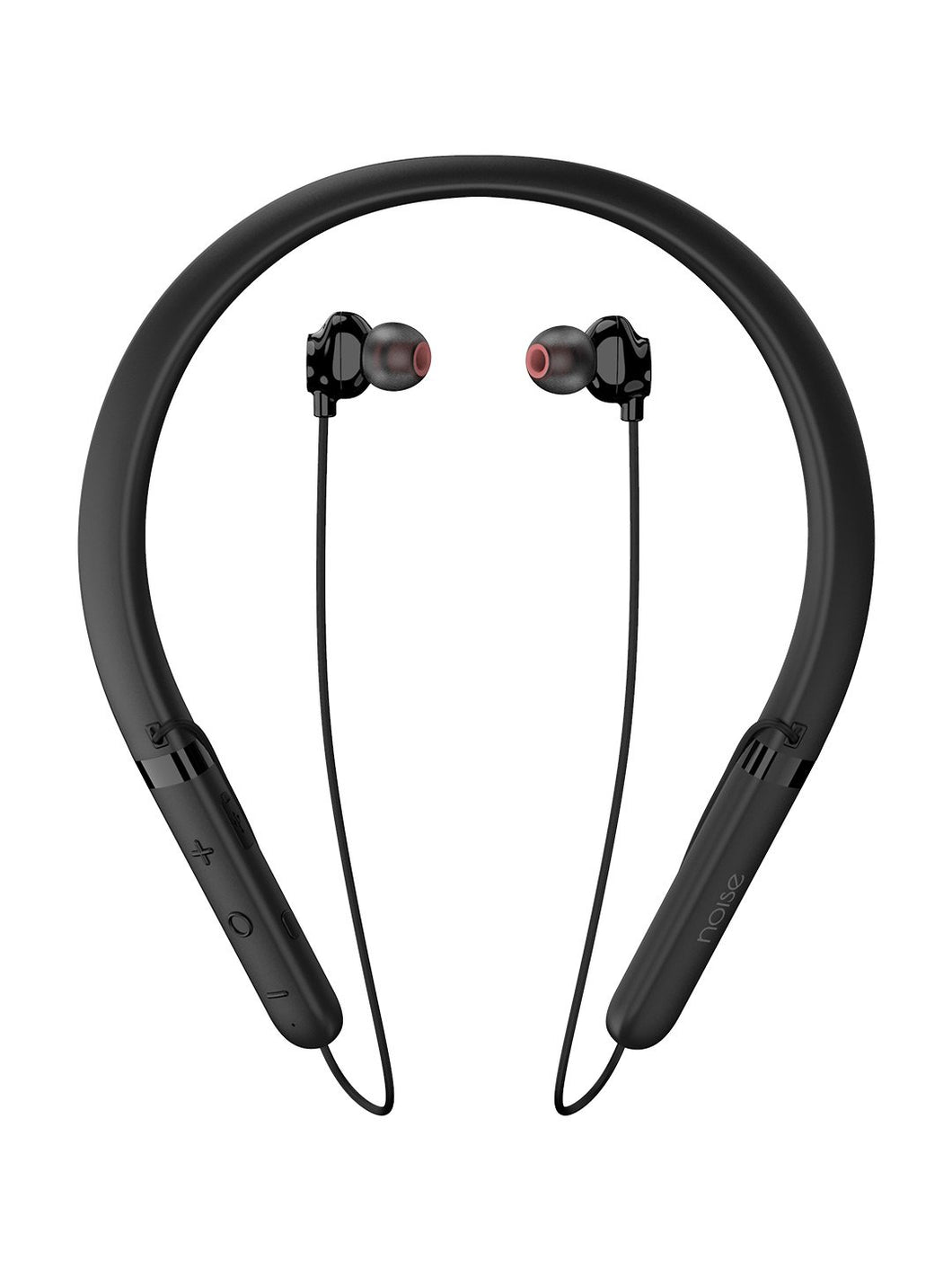 Noise Tune CHARGE Bluetooth Wireless Neckband Earphones with Mic (Jet Black)