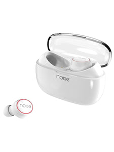 Noise Shots X3 Bass Truly Wireless Headphones with Charging Case - Candy White