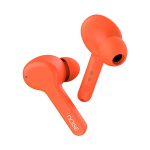 Noise Shots X-Buds Earbuds Only - Peach Orange (Charging Case Not Included)