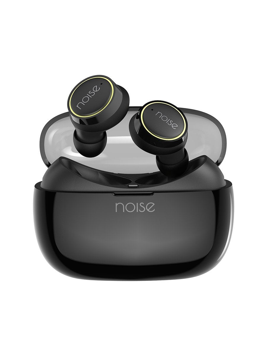 Noise Shots X3 Bass Truly Wireless Headphones with Charging Case - Midnight Gold