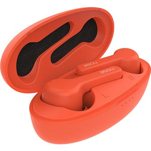 Noise Shots X-Buds True Wireless Earbuds with Stylish Design - Peach Orange