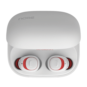 Noise Shots X5 CHARGE Truly Wireless Bluetooth Earbuds Earphones with Charging Case - Candy White