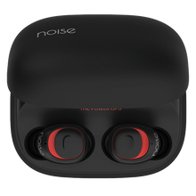 Load image into Gallery viewer, Noise Shots X5 CHARGE Truly Wireless Bluetooth Earbuds Earphones with Charging Case - Hot Black
