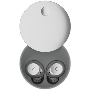 Noise Shots XO True Wireless Earphones with Qualcomm aptX Technology - Metallic White