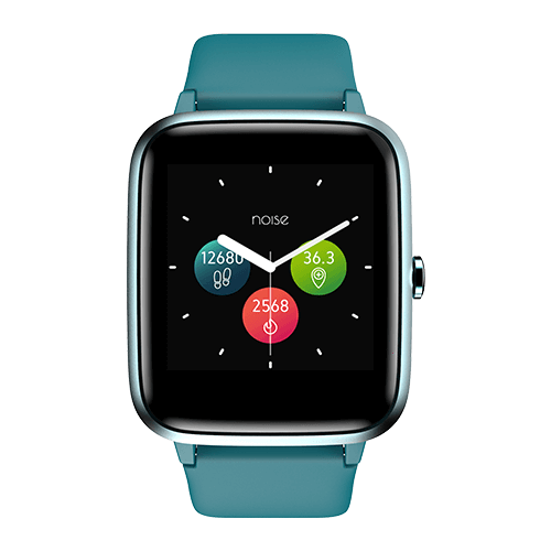 Noise ColorFit Pro 2 Full Touch Control Smart Watch - Teal Green