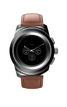 Load image into Gallery viewer, NoiseFit Fusion Hybrid Smart Watch with Leather Strap (Vintage Brown)

