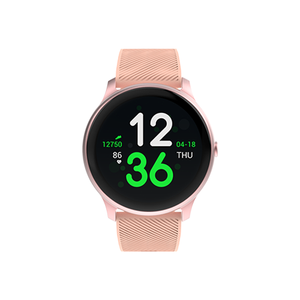 NoiseFit Evolve Full Touch Control AMOLED Display Smart Watch - Blush Pink