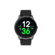 Load image into Gallery viewer, Noise NoiseFit Evolve Full Touch Control Smart Watch with AMOLED Display - Slate Black - StepSetGo-Exclusive
