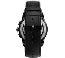 Load image into Gallery viewer, NoiseFit Fusion Hybrid Smart Watch with Leather Strap (Classic Black)
